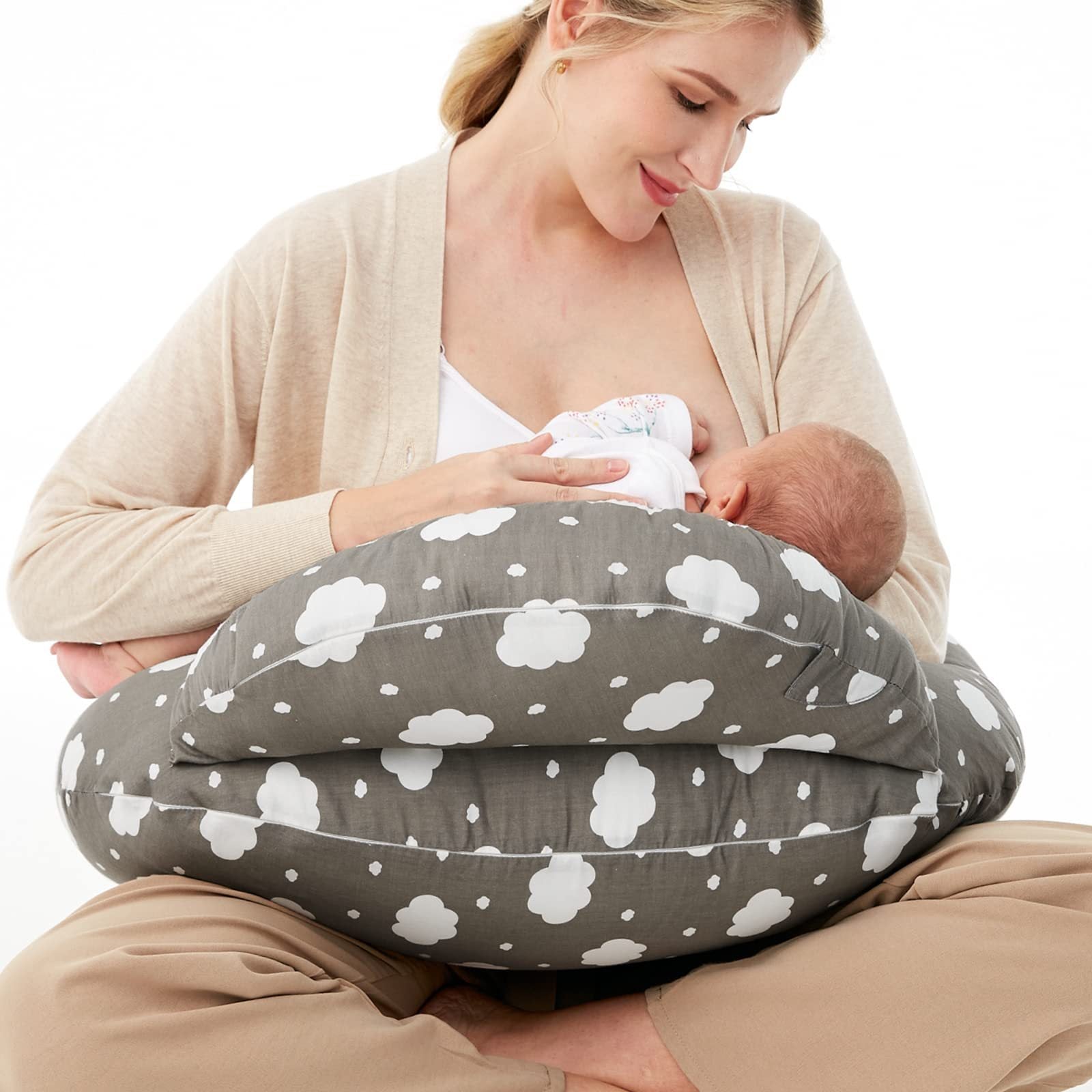 4-in-1 Ergonomic Nursing Pillow