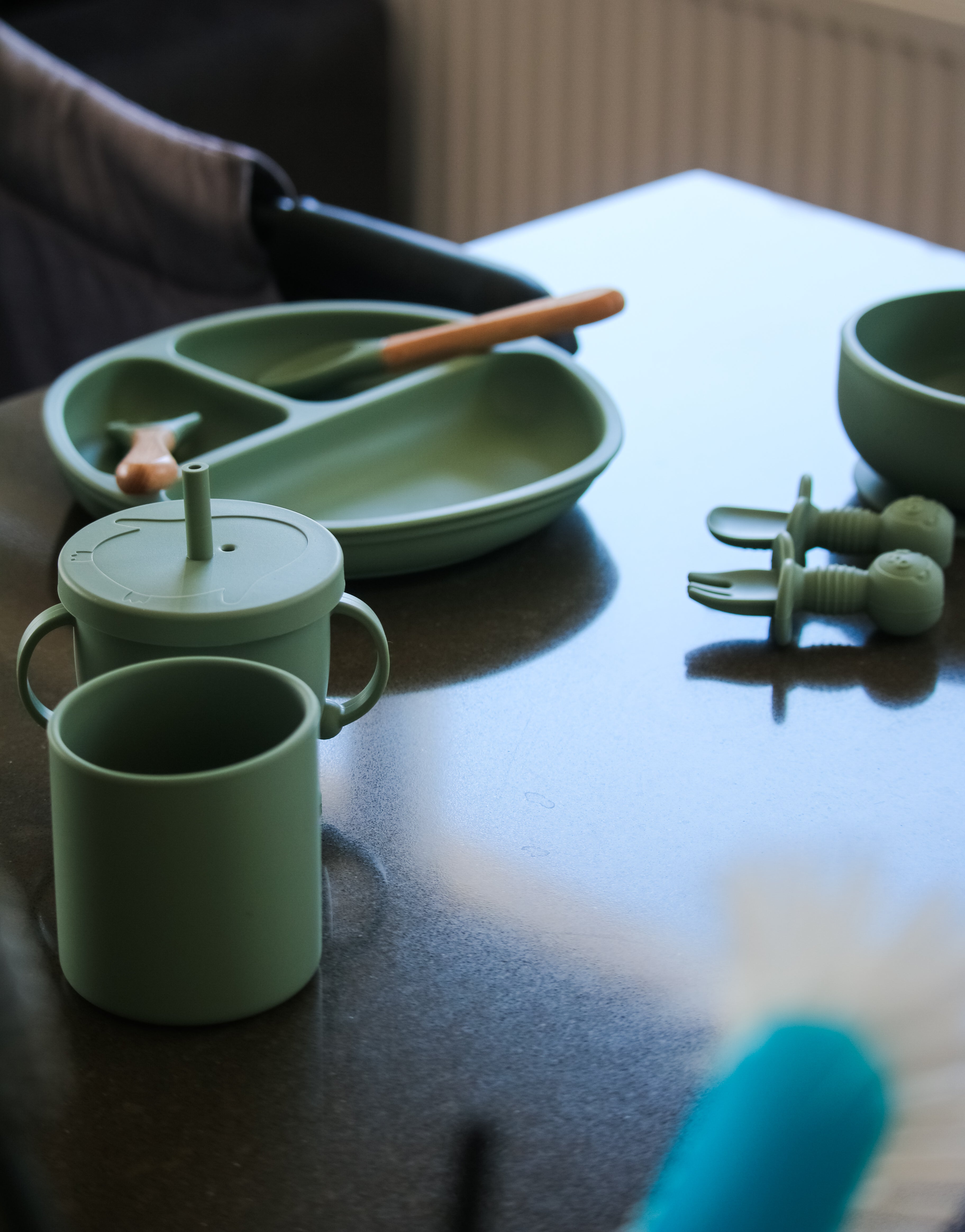 Silicone Baby Feeding Essentials Set