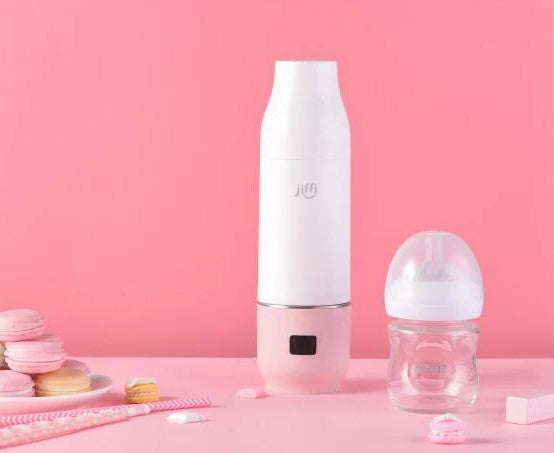 Portable Baby Bottle Warmer & Formula Dispenser