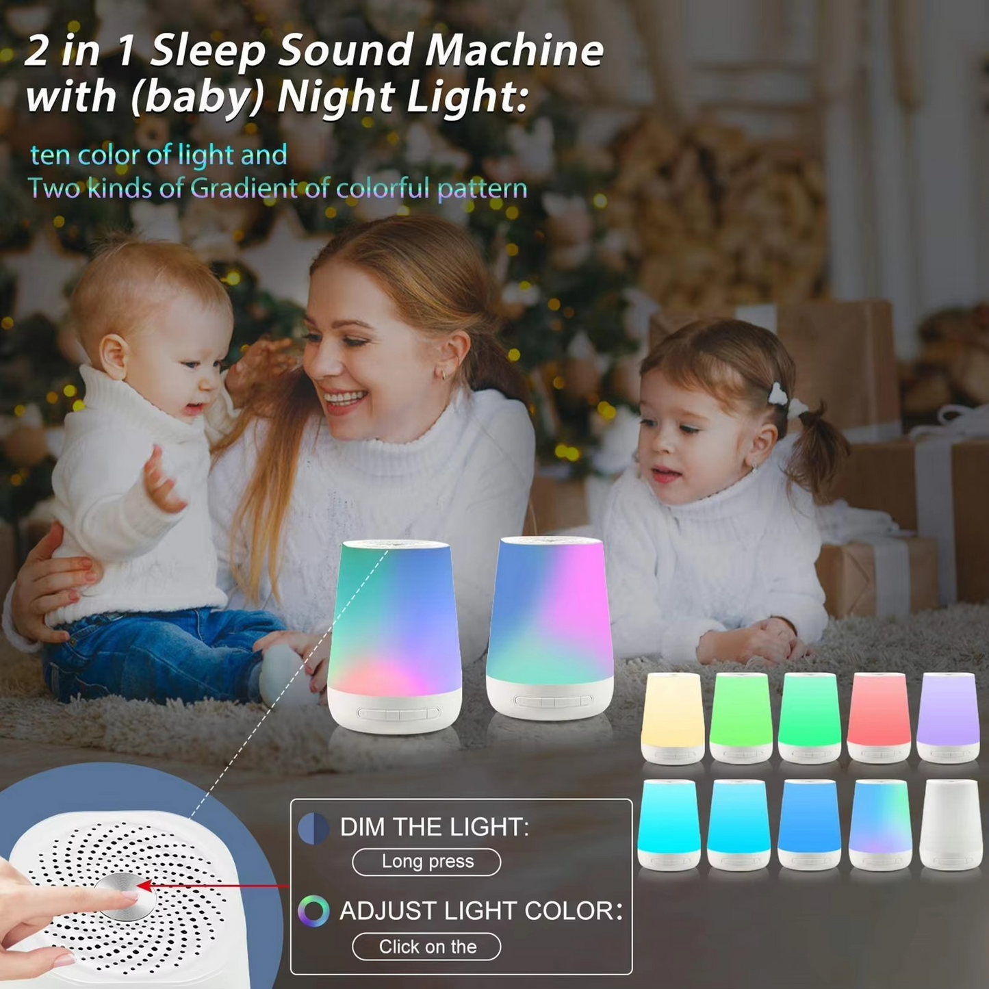 All-in-One White Noise Sleep Light